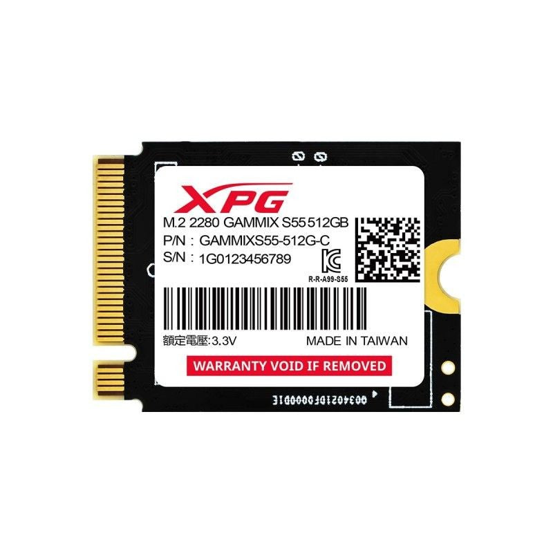 ADATA XPG GAMMIX S55 1TB PCIe Gen4 NVMe M.2 SSD