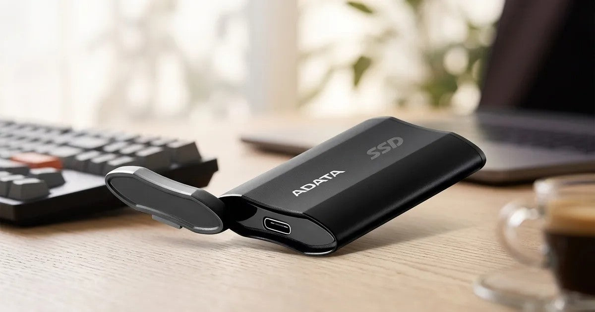 ADATA SD810 2TB External SSD | USB-C, IP68, 2000 MB/s