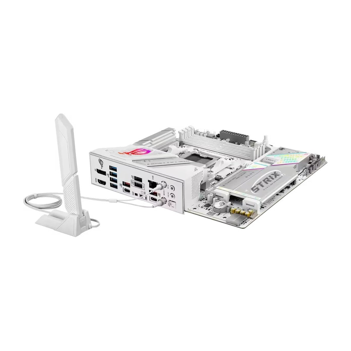 ASUS ROG Strix B850-G DDR5 mATX Motherboard – Wi‑Fi 7 (White)