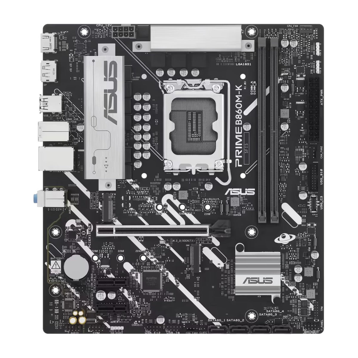 ASUS Prime B860M-K DDR5 mATX Motherboard - PCIe 5.0