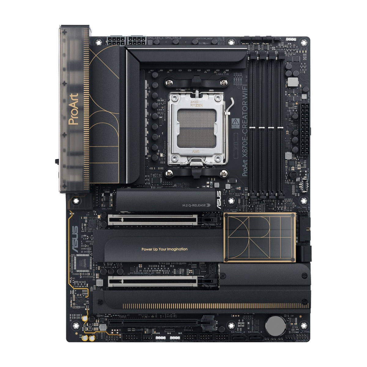 ASUS PROART X870E Creator Motherboard — DDR5 PCIe 5.0