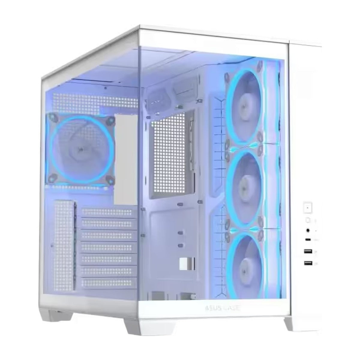 ASUS A32 Plus TG ARGB White ATX Case - 360mm Radiator