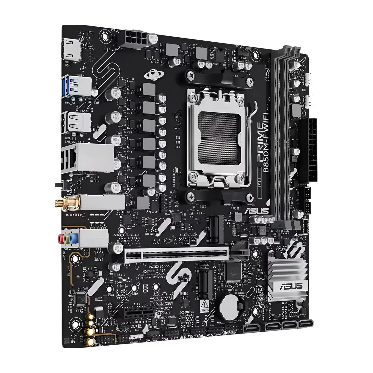 ASUS PRIME B850M-F WiFi AM5 B850 Micro-ATX Motherboard