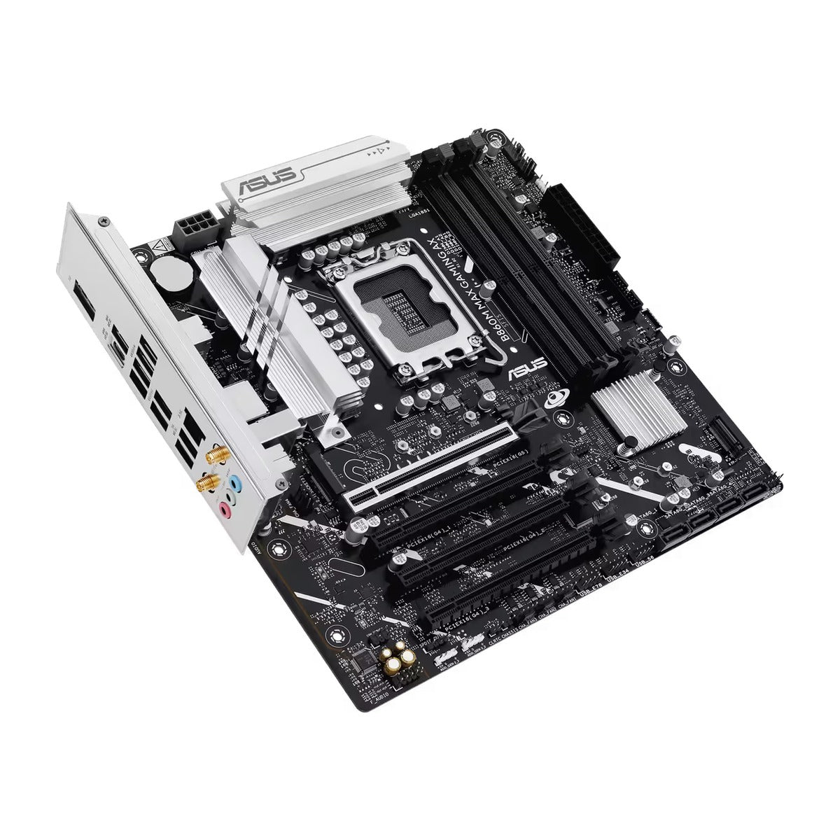 ASUS B860M MAX Gaming AX M-ATX Intel Motherboard