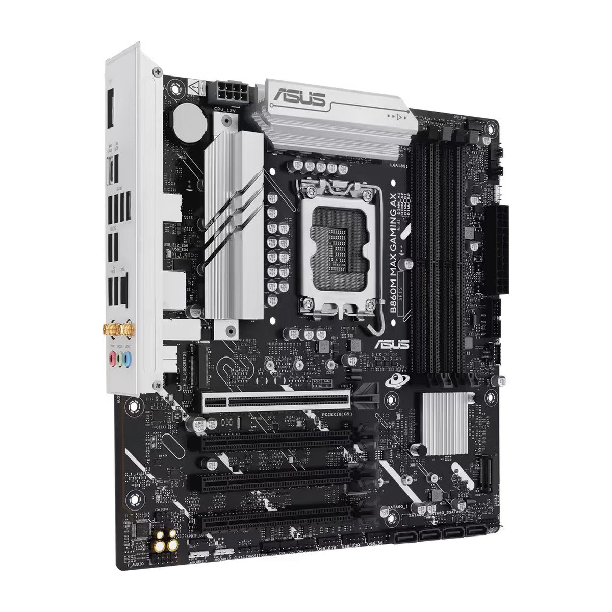 ASUS B860M MAX Gaming AX M-ATX Intel Motherboard