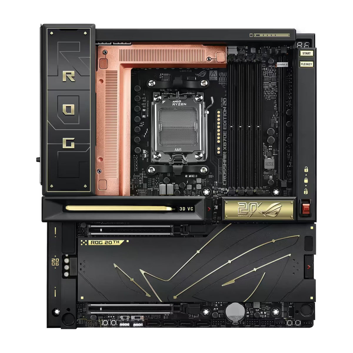 ASUS ROG Crosshair X870E Edition 20 AM5 Motherboard