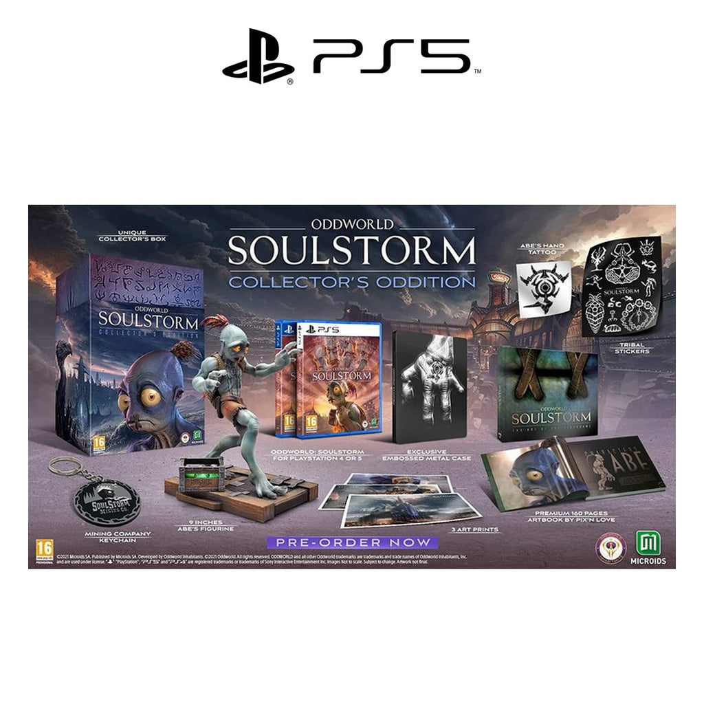 Oddworld: Soulstorm - Collector's Oddition ( PS5 ) - contents