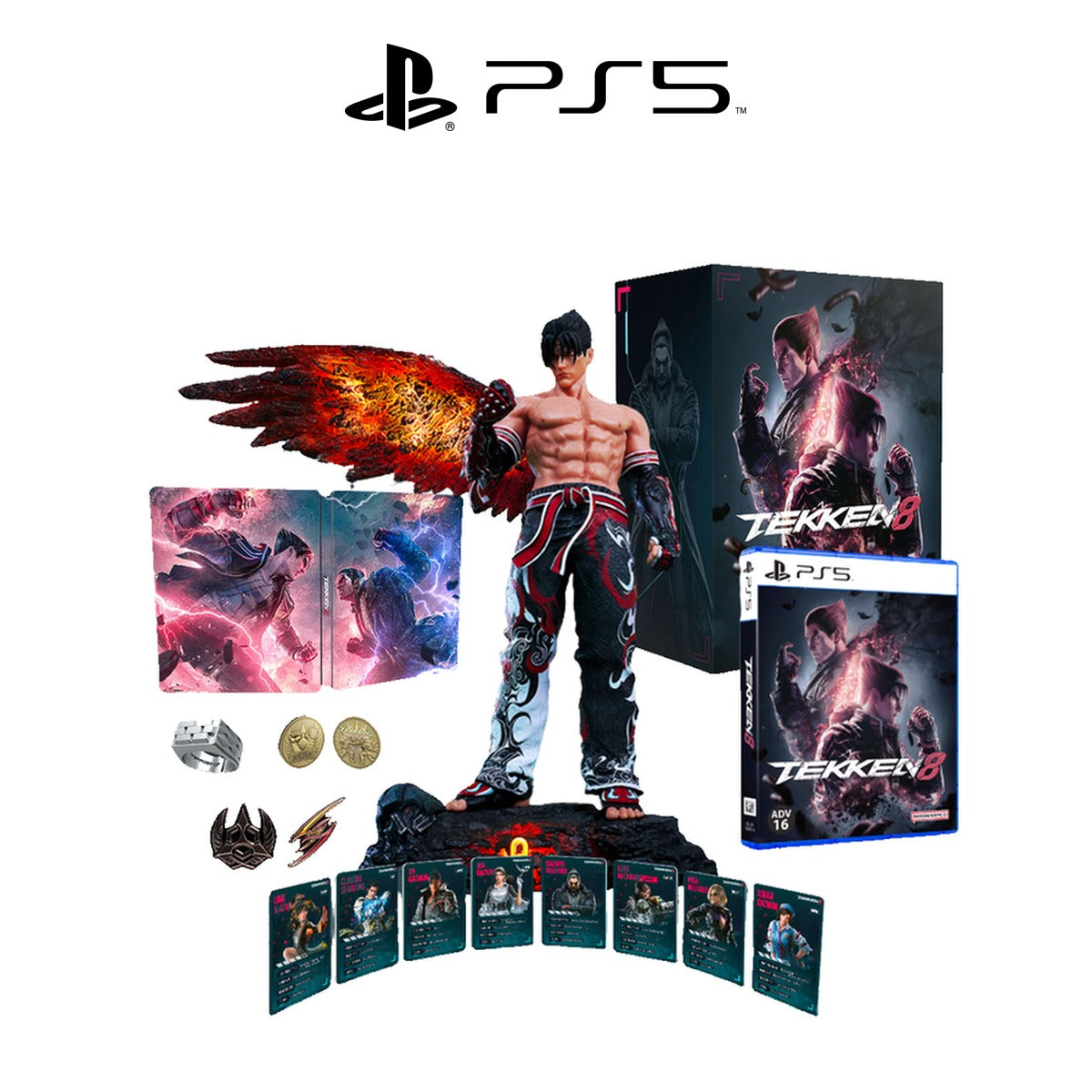 Tekken 8 - Collector's Edition ( PS5 ) - contents