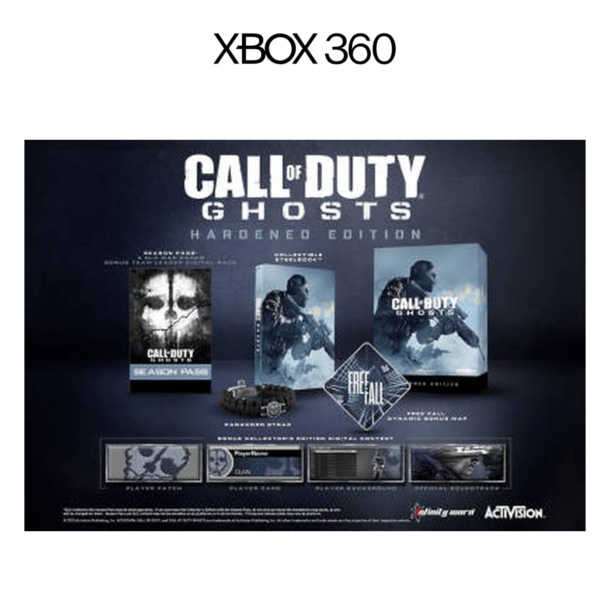 Call of Duty: Ghosts - Hardened Edition ( Xbox 360 ) - contents
