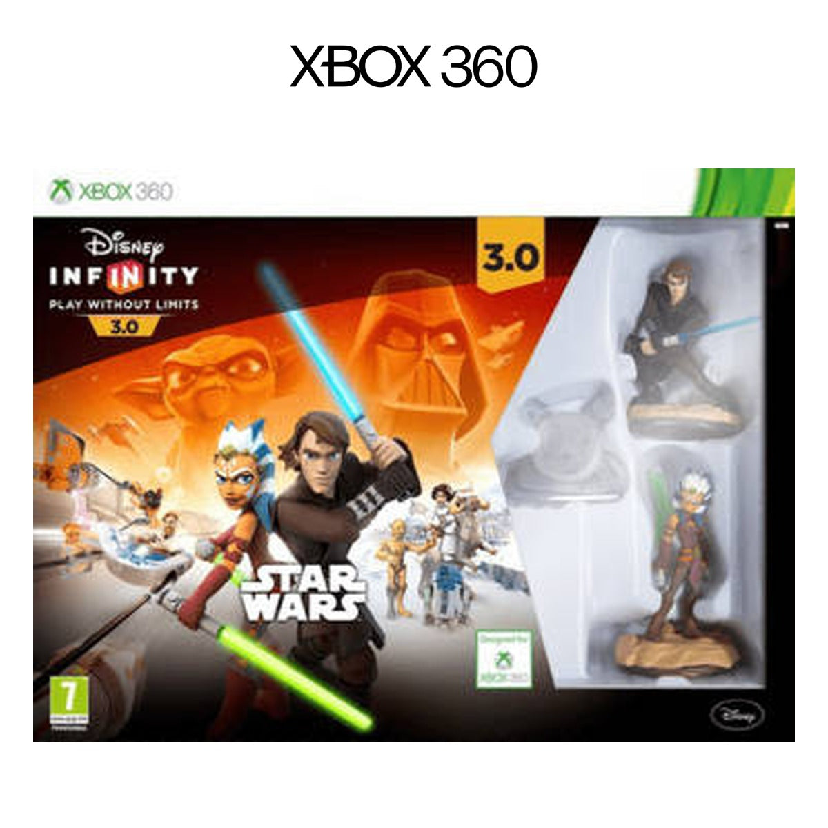 Disney Infinity 3.0: Star Wars - Starter Pack ( Xbox 360 ) - contents