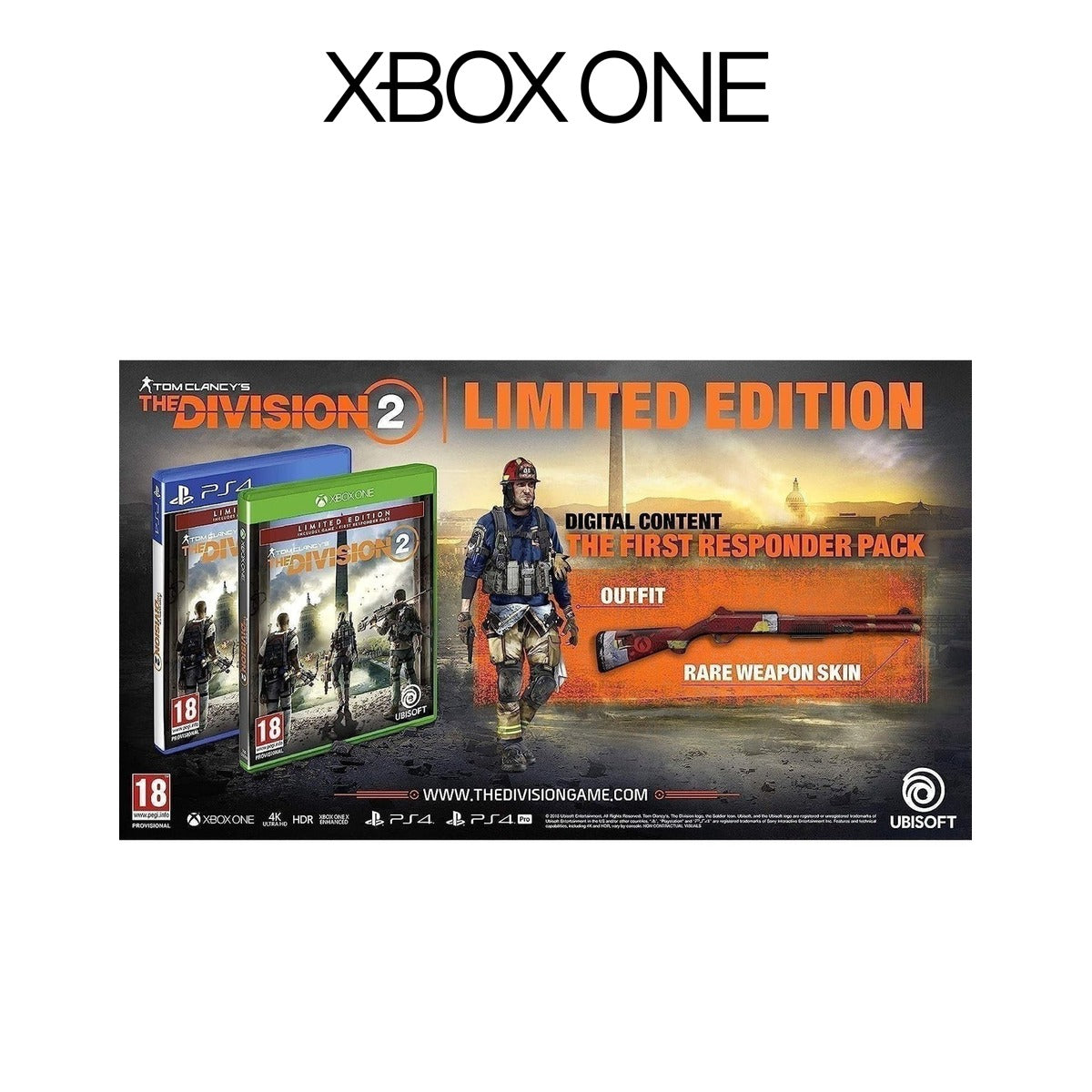 Division 2, The - Limited Edition ( Xbox One ) - contents