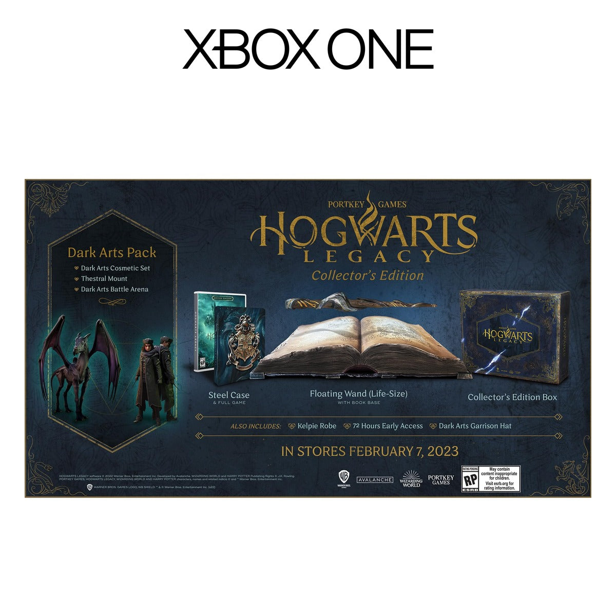 Hogwarts Legacy - Collector's Edition ( Xbox One ) - contents