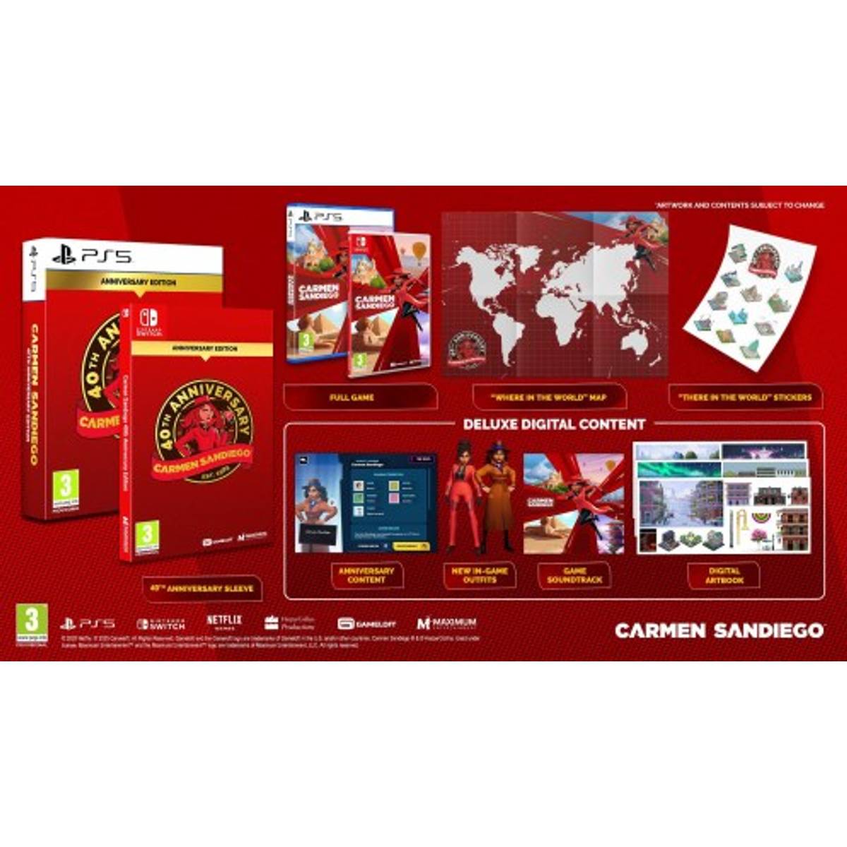 Carmen Sandiego - 40th Anniversary Edition (PS5)