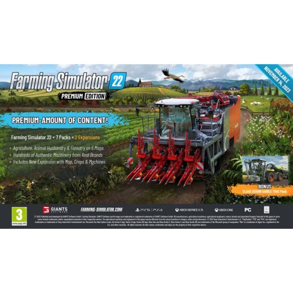 Farming Simulator 22 - Premium Edition (PS5)
