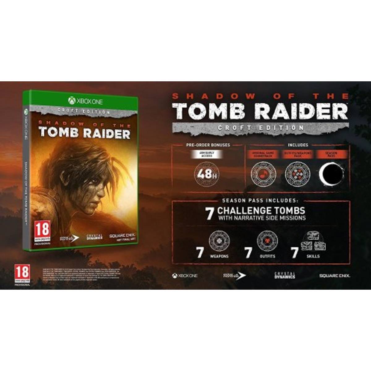 Shadow of the Tomb Raider - Croft Edition (Xbox One)