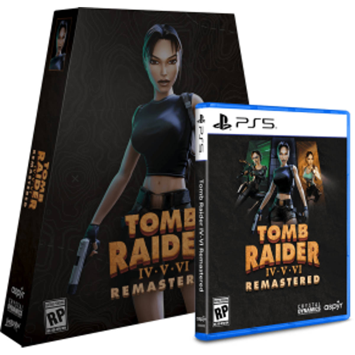Tomb Raider IV + V + VI - Remastered - Collector's Edition (NTSC-U) (PS5)