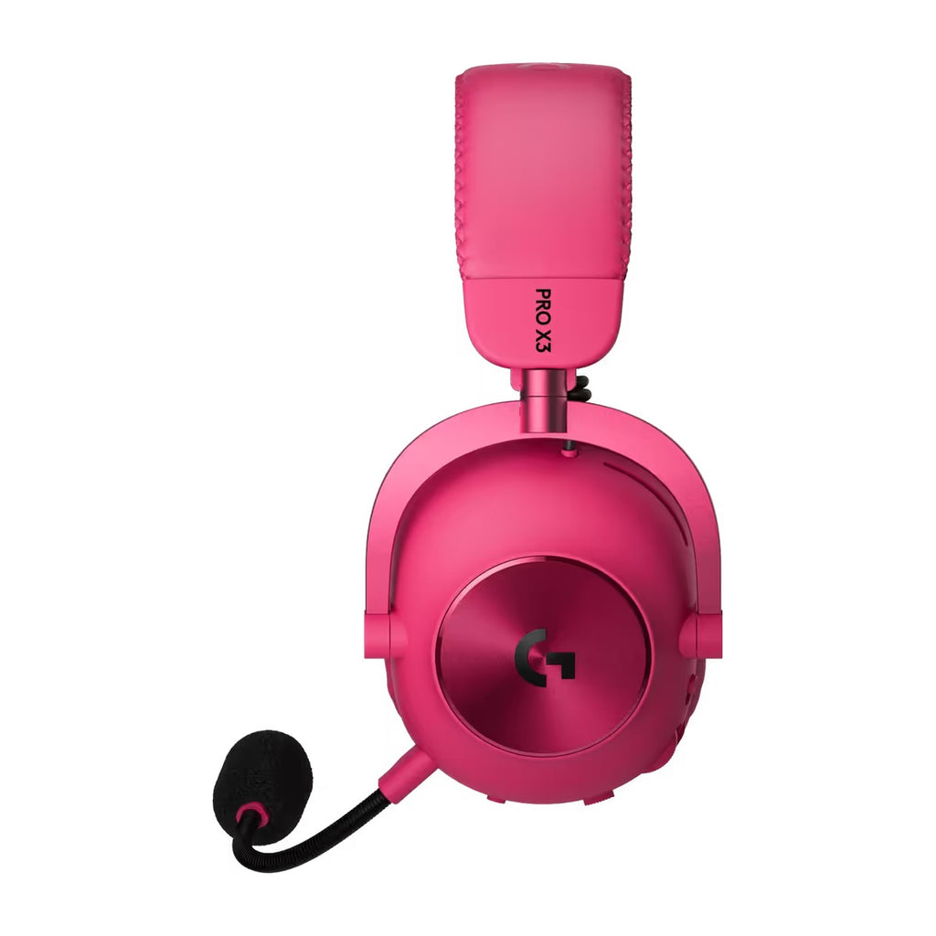 Logitech G PRO X3 LIGHTSPEED Wireless Headset - Magenta