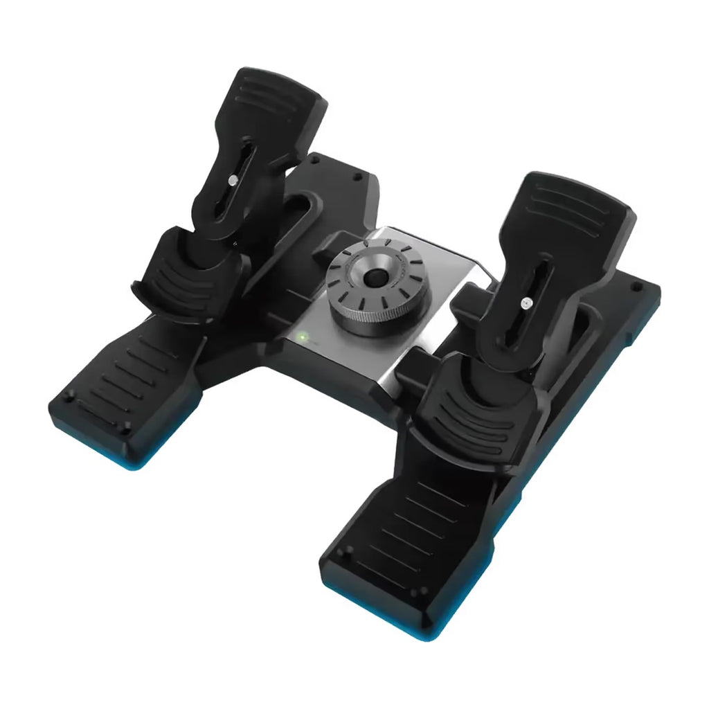 Logitech G Saitek Pro Flight Rudder Pedals 945-000005 - Adjustable Tension