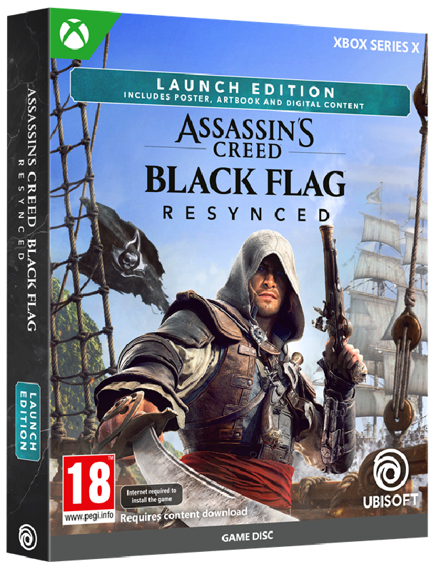 Assassin's Creed Black Flag Resynced (2026) Launch Edition (Xbox Series X)